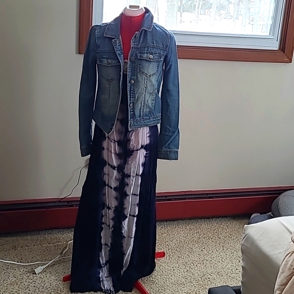 Fire Los Angeles Jean Jacket with maxi (FLAJM)